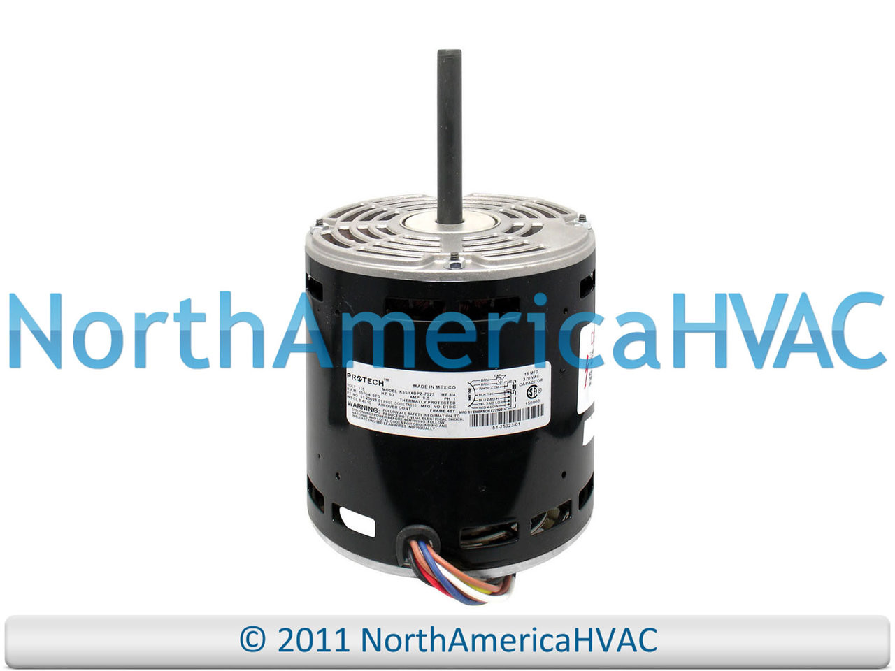 OEM Furnace Blower Motor 3/4 HP 115v Replaces Emerson US Motors